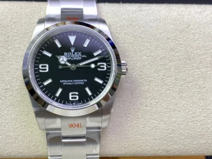 GM Rolex Explorer 36mm Calibre 3230 904 Steel Watch