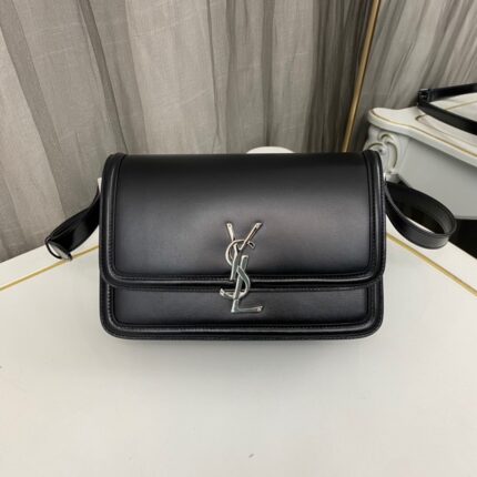 YSL Solferino Black Shoulder Bag