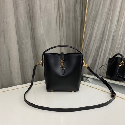 YSL Black Bucket bag