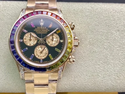 ipk Rainbow Di 🌈 made, in order to achieve the original Rolex Rainbow Daytona we want to achieve the effect of heavy gold research and development.