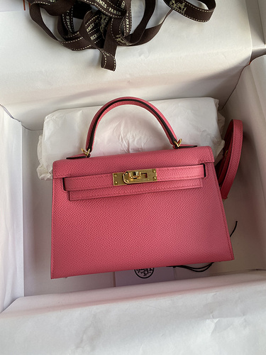 Hermes Kelly Rose Pink Hand Bag