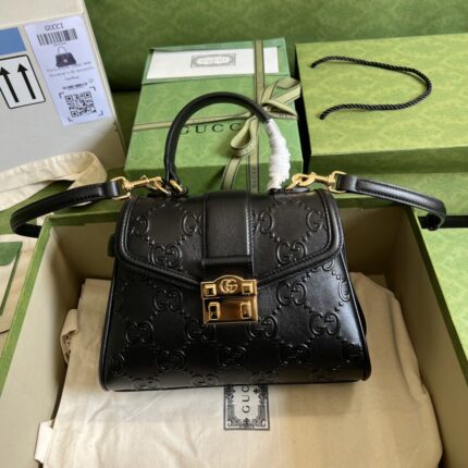 Gucci Small GG Top Handle Bag