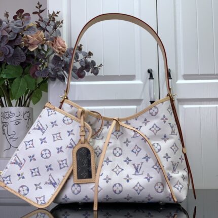 LV Carryall PM White Bag