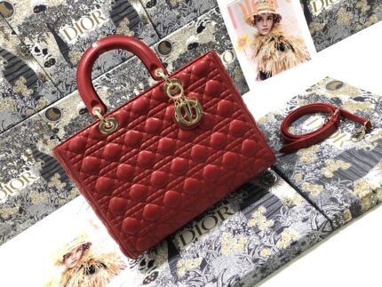 Christian Dior Ultra Matte Red Bag