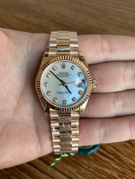 Rolex Datejust Rose Gold 36mm Watch