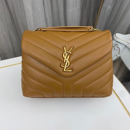 YSL LouLou Caramel Shoulder Bag