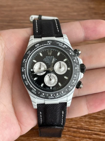 Rolex Diw Daytona IRBIS V2 In White Quartz Fiber Watch