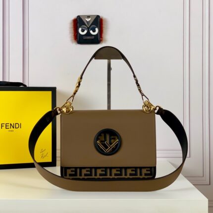 Fendi KAN I Coffee Bag