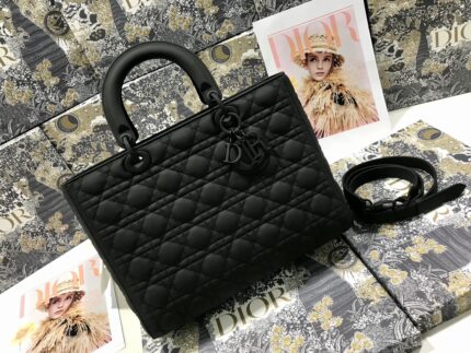 Christian Dior Ultra Matte Black Bag