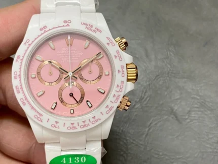IPK new launch modification brand company AET Rolex Daytona ceramic change watch [cherry blossom 🌸] Daytona Sakura, substitution 4130 movement Soon to ship, accept reservations!