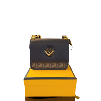 Fendi Logo-Seal Small Shoulder Bag