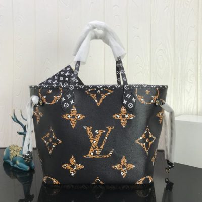Louis Vuitton Monogram Jungle Neverfull MM Tote Bag