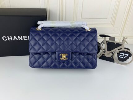 Chanel Classic Double Flap 25 Shoulder Bag Blue (Multiple Colors Available)