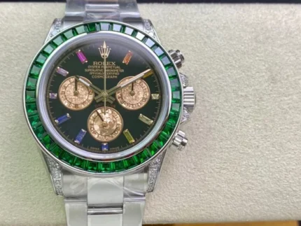 ipk Rainbow Di 🌈 made, in order to achieve the original Rolex Rainbow Daytona we want to achieve the effect of heavy gold research and development.