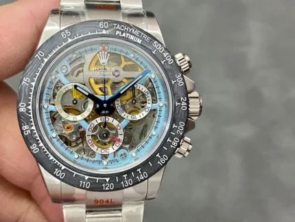 Sonic is new again: the world’s first skeletonised Rolex Daytona, dedicated to a Formula 1 champion!