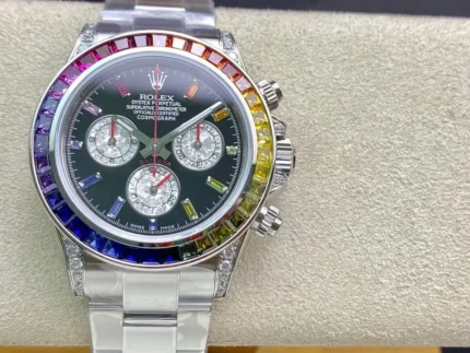 ipk Rainbow Di 🌈 made, in order to achieve the original Rolex Rainbow Daytona we want to achieve the effect of heavy gold research and development.