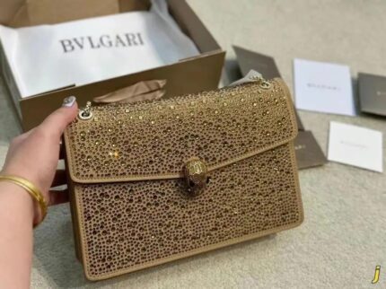 Bvlgari Chain Crossbody Tote Women Bag