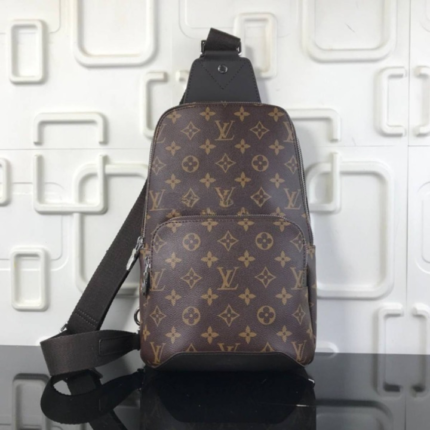 Louis Vuitton Avenue Sling Bag Monogram Canvas Brown