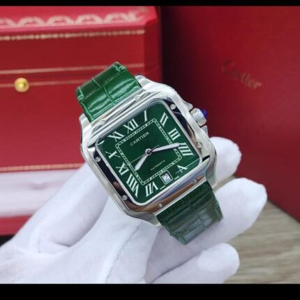 Santos de Cartier Green Dial