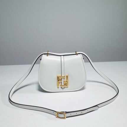 Fendi C'mon White Crossbody Bag
