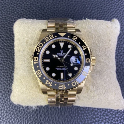 Rolex GMT-Master II 40 mm Yellow Gold on Jubilee Watch