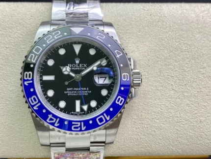 Rolex GMT-Master II Batman Jubilee Black Dial 40 mm Watch