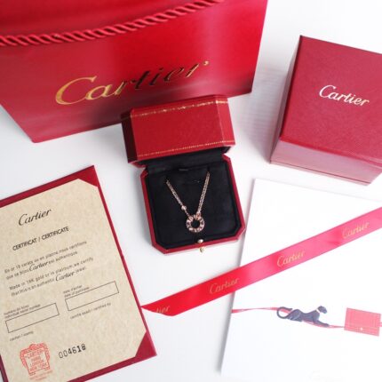 Cartier Love Necklace - Rose Gold