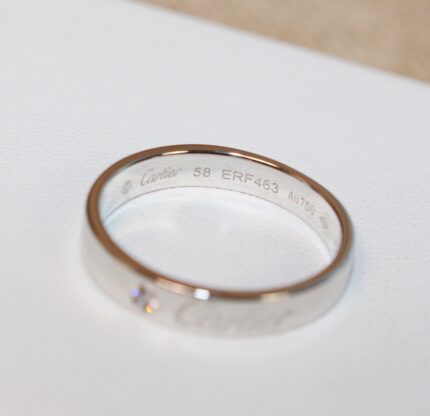 Cartier Classic Diamond Ring - Platinum