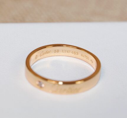 Cartier Classic Diamond Ring - Rose Gold
