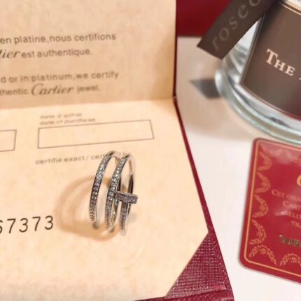 Cartier Double-Band Diamond Ring