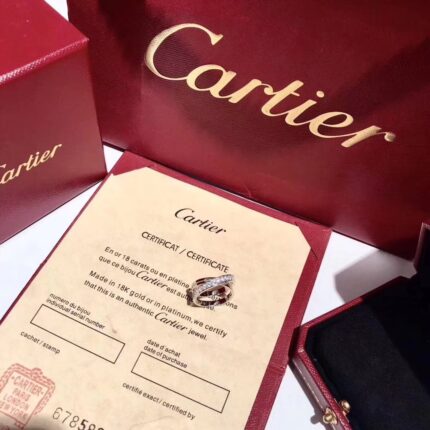 Cartier Trinity Diamond Ring