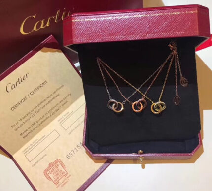 Cartier Interlocking Circle Necklace
