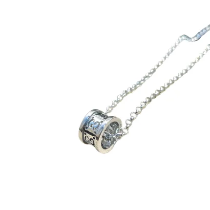 Gucci Silver Pendant Necklace