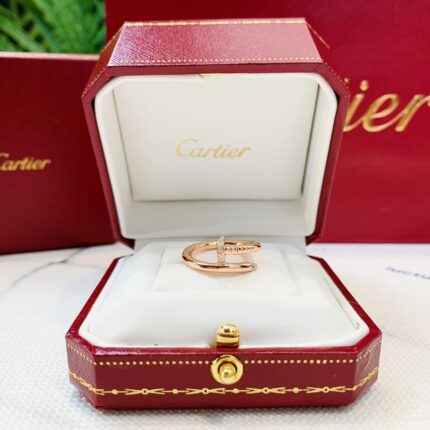 Cartier Juste un Clou Diamond Rose Gold Ring