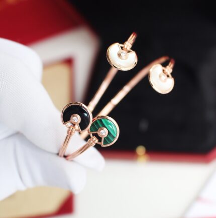 Cartier Enamel Circle Charm Bracelets