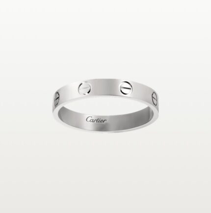 Cartier Love Ring - White Gold