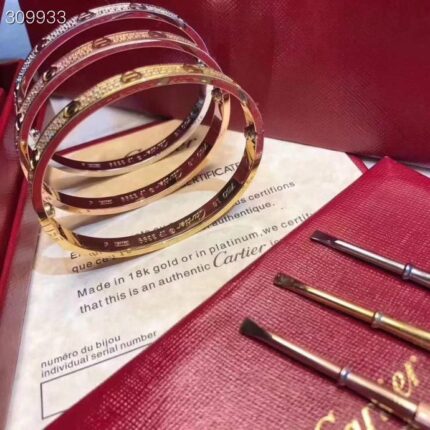 Cartier Love Bracelet Collection - Gold, White Gold, Rose Gold