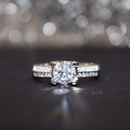 Cartier Solitaire Diamond Engagement Ring